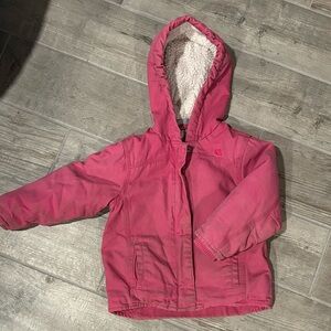 Carhartt Canvas Sherpa-Lined Hooded Jacket 3T